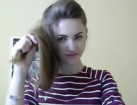 Barb with blonde hair and long hair suffers Glum Pain