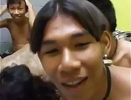 Thai webcam show with special sex twist