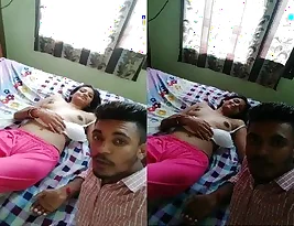 Big booby homemade bhabhi in action