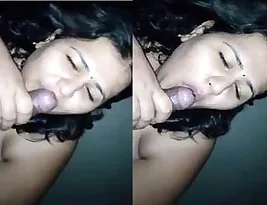 Horny housewife gives a blowjob and has sex with her devar