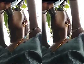A nude college girl performs a blowjob in a homemade video.