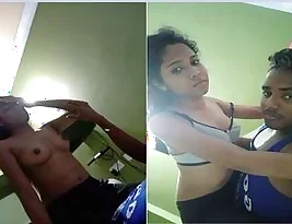 College girl’s sultry self-exploration with her BF