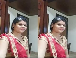 Porn video of hot Indian wife stripping.