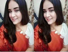 Beautiful Indian woman showing her breasts and vagina