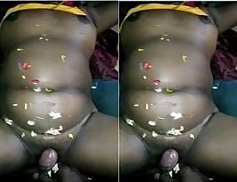 See how a hot Tamil couple starts off their night with sex.