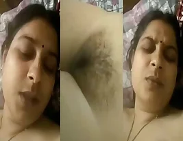 The married sister showing her booby and private part to her lover.