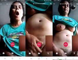 Video of a mature woman stripping.