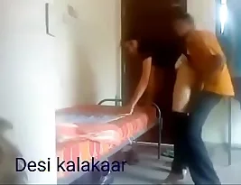 A college student and his girlfriend having sex in his hostel room in high definition.