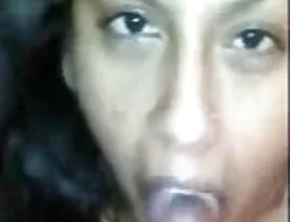 Bhabhi enjoys a deep blow job and then enjoys a hot missionary style sex.
