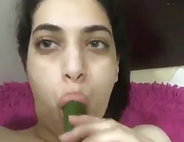 A young girl videos herself having a great climax while touching her anus and vagina.