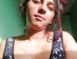Hot Indian girl exposes her breasts.