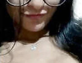 Small-boobed Indian cutie gets horny