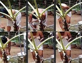 A wedding party outdoors a Sri Lankan wife s bathing was secretly documented on a camera.