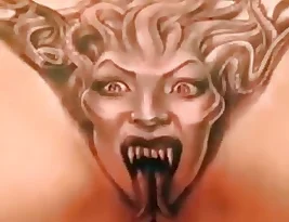 Boobs of the gothic beauty: the best way to spend time?