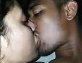 Sweet kisses: Indian Tamil couples in love