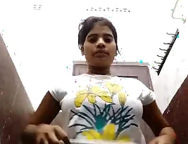 Indian girl showing her breasts to her boyfriend