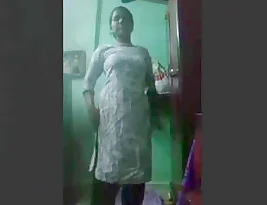 Married woman taking naughty self-bquare photos to sent to her lover.