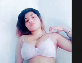Beautiful woman flaunts her charm and beauty