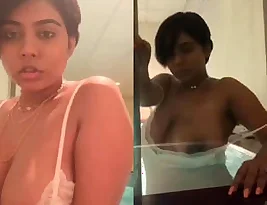 Hot Indian woman stripping in Indian Oasis