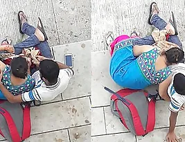 married couple gives blow job in the great outdoors in India