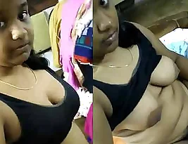 Boob-waving Indian beauty’s live cam show