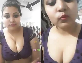Beautiful sister-in-law unveils her hour-glass shaped body and reveals her big breast and her skin uphill of her belly button.