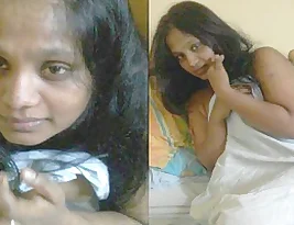 A Tamil lover kissing his girlfriend while there is another girl who takes photos of her private part.