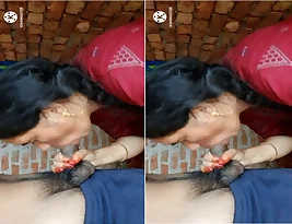 Young married woman gets oral sex and vaginal sex in turn