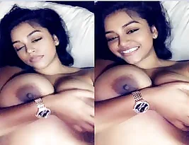 Beautiful Indian woman exposing her sexy assets for you only.