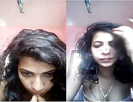 This is the fifth video of a horny Indian girl who exposes her nude body.