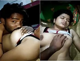 Indian house wife sucks her husband’s penis