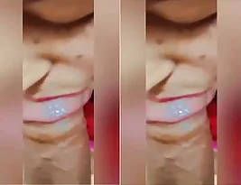 A hot kissing scene with an Indian girl in an amateur video