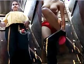 A sexy woman from the backwoods of India, Strip for Money: Part 1.
