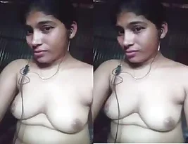 A beautiful Bengali girl exposes her breasts and vagina.