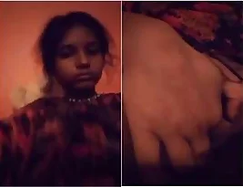 Pretty Indian Girl Shows Her Big Boobs And Masturbates Part 2