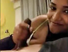 Raghavi keeps on sucking her uncle s cock in front of the webcam.