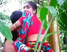 Hot wife of my uncle riding me hard in the woods