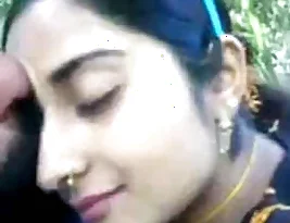 Sikh boyfriend and girlfriend make love in the woods
