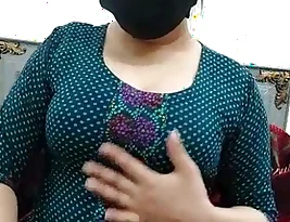 A romantic evening of a Pakistani couple.