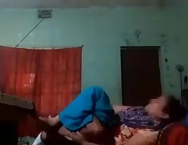 The hot neighbor Bhabhi gets pussy licking and fucked