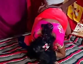 Indian porn strips:XXX Hot Black beauty groping and examining breasts