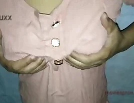 Hot cougar gets a Namaste Tattoo with spice