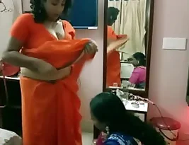 Beautiful Bengali house wife gets hot scene with her nephew’s friend.