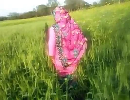 HD video of an Indian couple having sex outside.