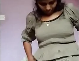 Indian progenitrix who is commandeer up experimental heavy dildo